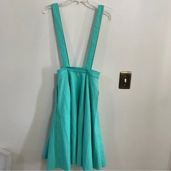 Collectif x Modcloth Leisel Suspender Swing Skirt size XS - Picture 8 of 9